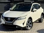 Nissan Qashqai 1.3 MHEV Xtronic Tekna ACC Lane 360 Camera Fu, Stof, Zwart, 4 cilinders, Wit