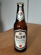 Alfa Edel pils bier fles (leeg) 1999, Verzamelen, Biermerken, Overige merken, Gebruikt, Flesje(s), Ophalen of Verzenden