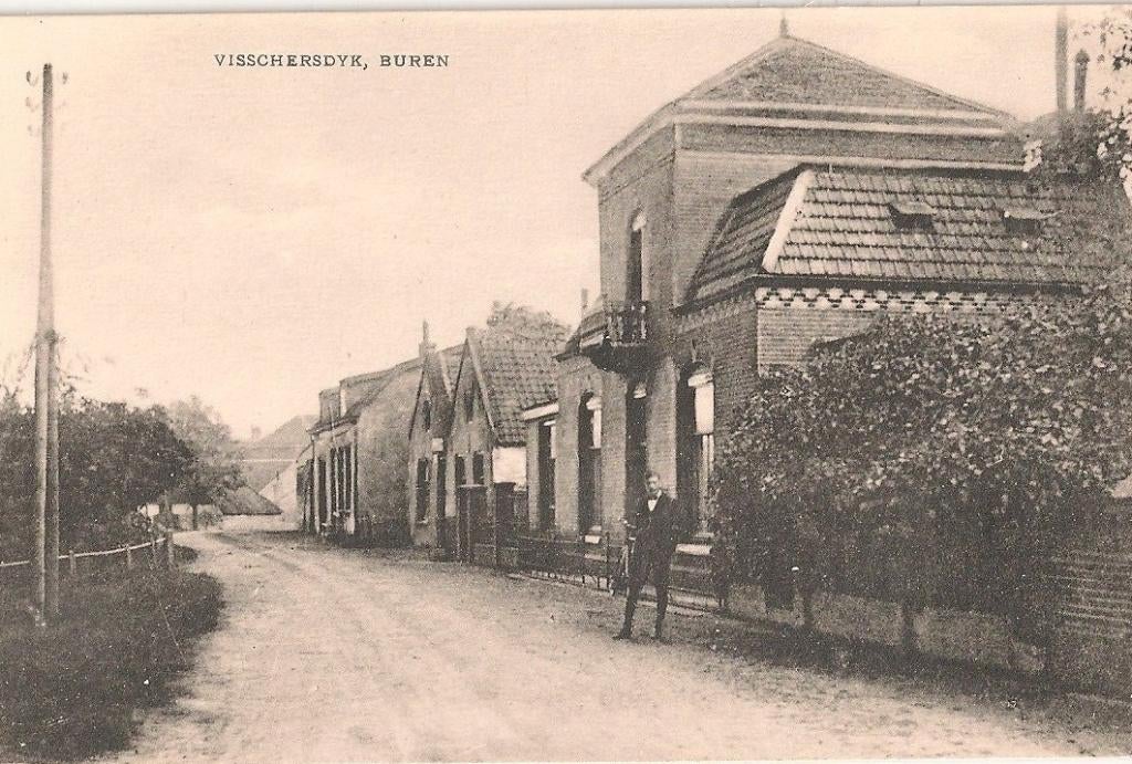 Buren, Verzamelen, Ansichtkaarten | Nederland, Verzenden, 1920 tot 1940, Ongelopen, Gelderland