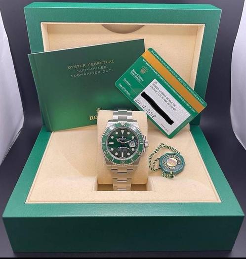 Rolex 116610LV HULK, Sieraden, Tassen en Uiterlijk, Sporthorloges, Nieuw, iOS, Ophalen of Verzenden