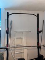 Domyos fitness rack en bench bankje, Ophalen, Zo goed als nieuw, Rug, Fitnessbank