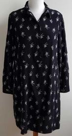 Opus zwart jurkje met bloemetjes print mt. 42, Kleding | Dames, Jurken, Zwart, Maat 42/44 (L), Ophalen of Verzenden, Zo goed als nieuw