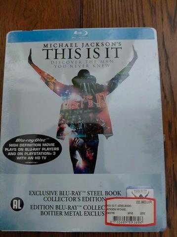 Michael Jackson This is it Collectors Edition Blu Ray NIEUW beschikbaar voor biedingen