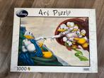 Legpuzzel Disney Art The creation of Donald, Hobby en Vrije tijd, Denksport en Puzzels, Ophalen of Verzenden, 500 t/m 1500 stukjes