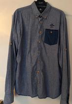New Zealand Auckland  blauw wit geruit overhemd  XL, New Zealand Auckland, Blauw, Ophalen of Verzenden, Zo goed als nieuw