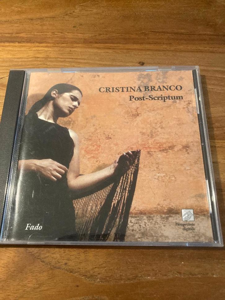Cristina Branco - Post-Scriptum (Fado Portugal), Cd's en Dvd's, Cd's | Pop, Zo goed als nieuw, 1980 tot 2000, Verzenden