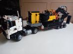 Lego Technic 42175 Volvo FXM Truck  EC230 Electric Excavator, Ophalen of Verzenden, Zo goed als nieuw, Complete set, Lego