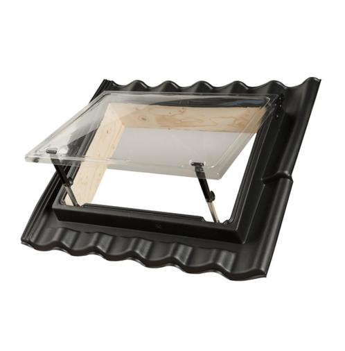 Ubbink dakraam Nieuw in Doos Sneldek 6-pans SND2 zwart, Doe-het-zelf en Verbouw, Glas en Ramen, Nieuw, Dakraam, Minder dan 80 cm
