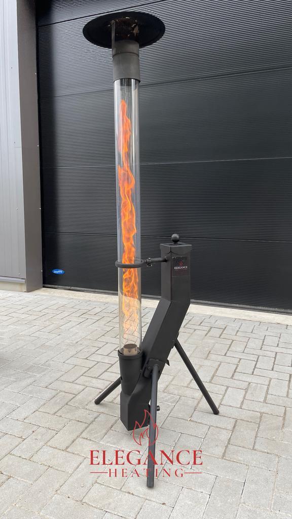 Pelletkachel terrasverwarmer heater veranda pellet kachel, Tuin en Terras, Terrasverwarmers, Nieuw, Ophalen of Verzenden