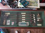 Golf vitrinekast history of golf, Ophalen, ., Zo goed als nieuw, .