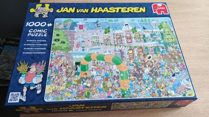 Jan van Haastern, 1000 stukjes, Hobby en Vrije tijd, Denksport en Puzzels, Zo goed als nieuw, Legpuzzel, 500 t/m 1500 stukjes