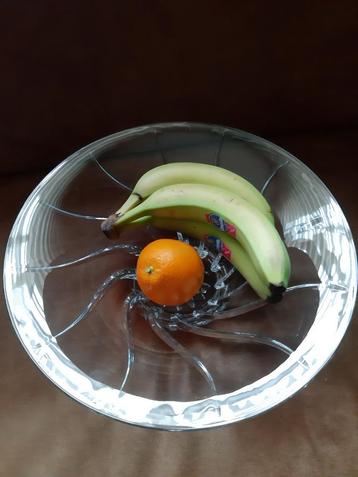 Kristallen fruitschaal - 36 cm - Gaaf! beschikbaar voor biedingen