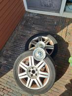 4 nette alu 17 inch velgen + banden Volkswagen Passat, Auto-onderdelen, Banden en Velgen, Ophalen, 17 inch, 235 mm, Band(en)