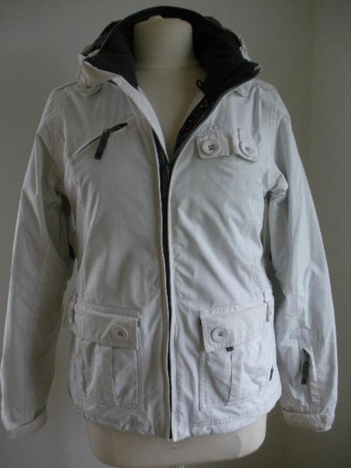 PROTEST jas jack wit maat S, Kleding | Dames, Jassen | Winter, Zo goed als nieuw, Maat 38/40 (M), Wit, Ophalen of Verzenden