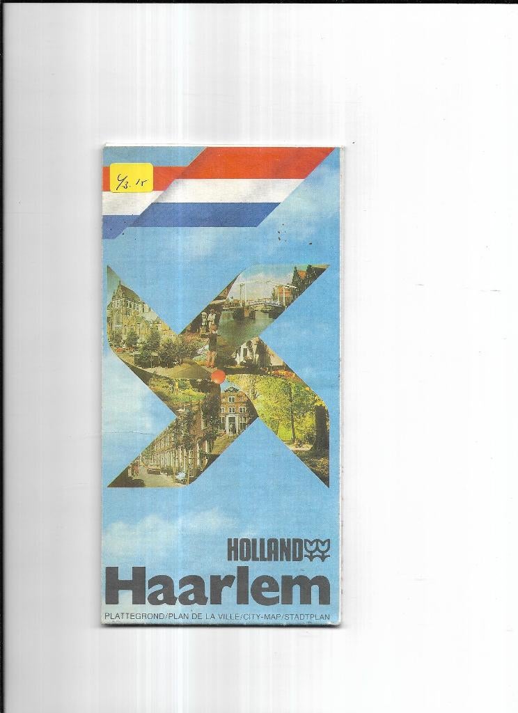 2 Plattegronden van HAARLEM, Gelezen, Diverse auteurs, Ophalen of Verzenden, Landkaart