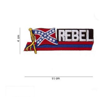 rebel wappende vlag, usa, vest, jas, biker, rocker, man, beschikbaar voor biedingen