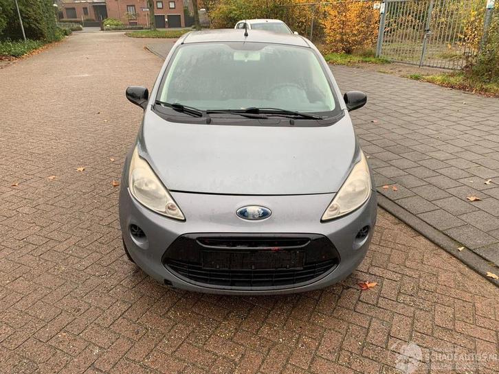 Ford Ka (bj 2010), Auto diversen, Schadeauto's, Ford, Handgeschakeld, Benzine, Overige carrosserieën, Zilver of Grijs