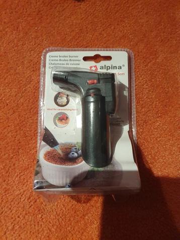 Alpina Creme brulee burner beschikbaar voor biedingen