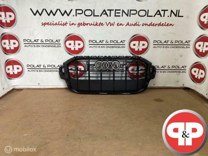 Audi Q7 4M F.L. S-Line Grille Zwart Voorzijde 4M0853651AJ, Auto-onderdelen, Carrosserie en Plaatwerk