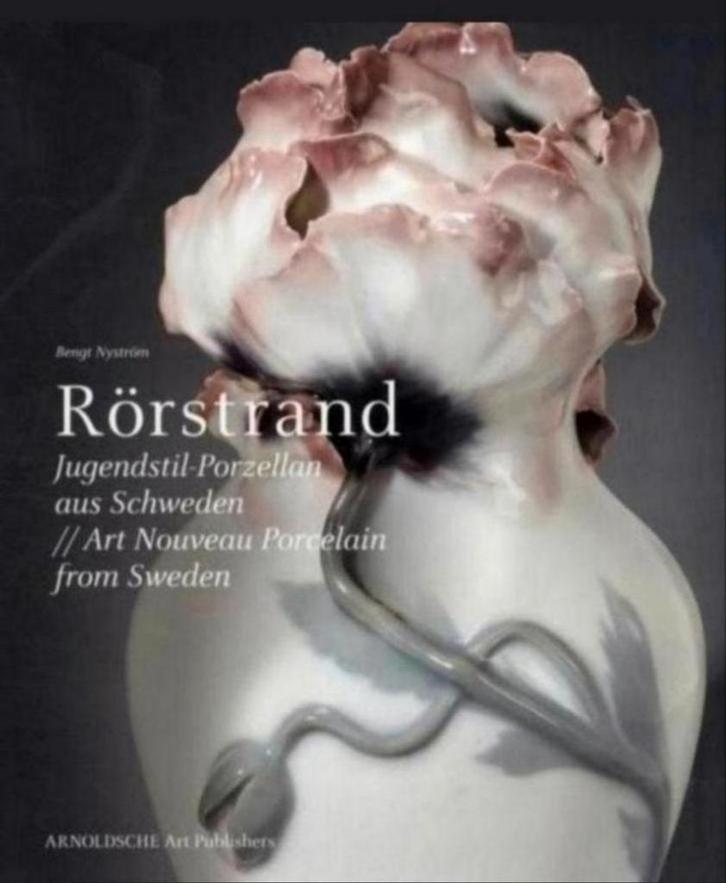 RÖRSTRAND Art Nouveau porselein uit Zweden. Hardcover, Boeken, Kunst en Cultuur | Beeldend, Zo goed als nieuw, Verzenden