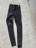 Strakke broek nep leer mt xs rekbaar, Zwart, Ophalen of Verzenden, Zo goed als nieuw, Maat 34 (XS) of kleiner