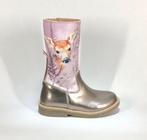 WILD maat 24 lerenlaars/rits roze/goud - gratis verzenden, Kinderen en Baby's, Kinderkleding | Schoenen en Sokken, Nieuw, Wild