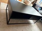 Zwarte salontafel 120L - 45H - 67D, Huis en Inrichting, Tafels | Salontafels, Ophalen, Gebruikt, 50 tot 100 cm, 100 tot 150 cm