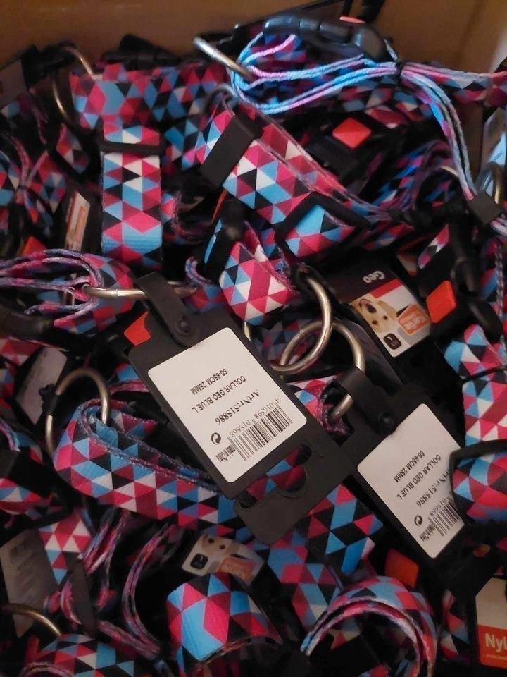Partij 25x halsband Karlie geo L klikhalsband hondenhalsband, Dieren en Toebehoren, Hondenhalsbanden en Penningen, Nieuw, Ophalen of Verzenden