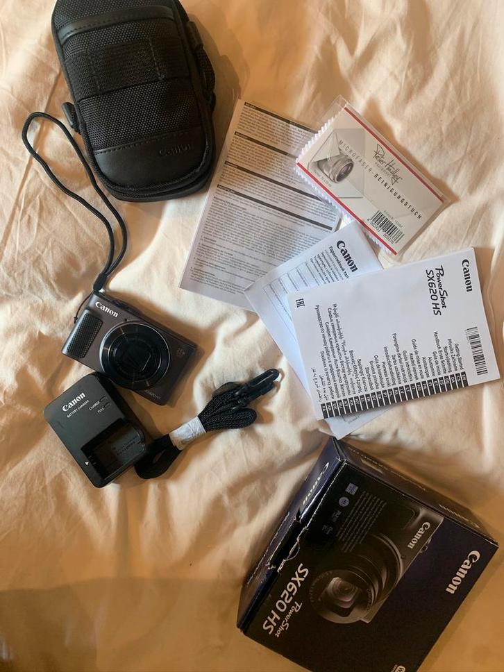 Canon SX620 HS camera zwart, Audio, Tv en Foto, Fotocamera's Digitaal, Zo goed als nieuw, Canon, 8 keer of meer, Ophalen of Verzenden