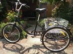Driewieler volwassenen 6 versnellingen 24 inch, Fietsen en Brommers, Ophalen, Zo goed als nieuw, Huskey, Verstelbare zitting