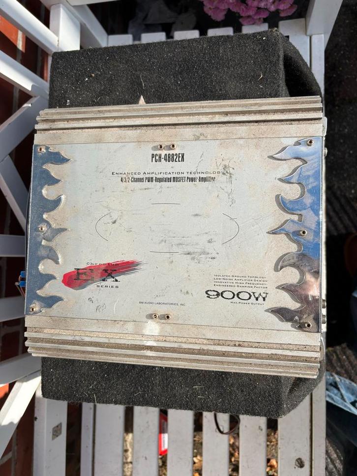 Pioneer Versterker, Subwoofer & Box - Set, Auto diversen, Autospeakers, Gebruikt, Ophalen