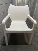 6 Terrasstoelen Armchair Diva Siësta, Ophalen, Kunststof, Gebruikt, Wit