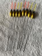 adv 114 / NIEUW serie 8 dobbers TUBERTINI, Watersport en Boten, Hengelsport | Witvissen, Ophalen of Verzenden, Nieuw, Dobber of Lood