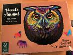 Uitdagende puzzel Uil, Ophalen of Verzenden, Minder dan 500 stukjes, Zo goed als nieuw, Legpuzzel