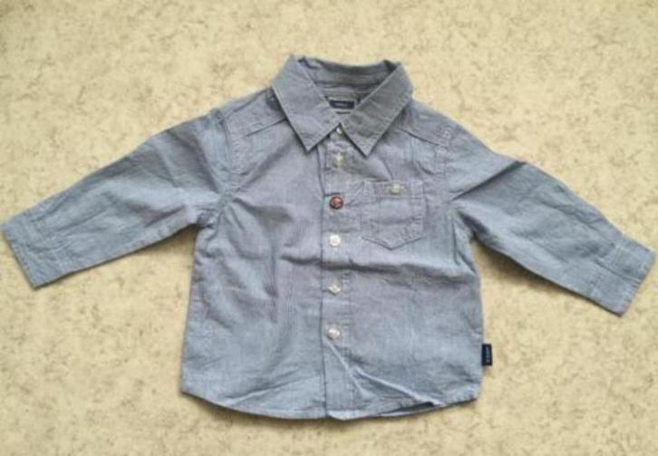 Stoere MEXX overhemd maat 68, ZGAN!, Kinderen en Baby's, Babykleding | Maat 68, Zo goed als nieuw, Jongetje, Overhemdje of Bloesje
