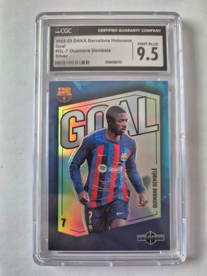 Ousmane Dembele - Barcelona - Daka Kaart 24/25 - CGC 9.5!, Verzamelen, Sportartikelen en Voetbal, Buitenlandse clubs, Ophalen of Verzenden