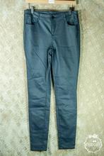 VILA Skinny jeans nep leer maat L, Blauw, Vila, Nieuw, Ophalen of Verzenden