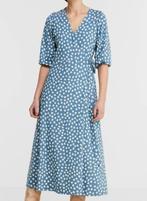 Juffrouw Jansen maxi jurk Nadine maat XL, Kleding | Dames, Blauw, Maat 46/48 (XL) of groter, Ophalen of Verzenden, Zo goed als nieuw