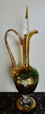 Murano - Tre Fuochi - Karaf - Vintage., Antiek en Kunst, Antiek | Glas en Kristal, Verzenden