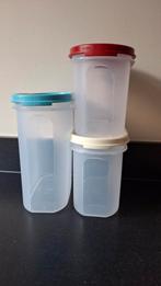 Tupperware set, Huis en Inrichting, Ophalen of Verzenden, Zo goed als nieuw, Rood, Bus of Trommel