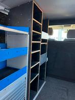 Tussenschot, wand met raam en bekleed VW T6, 100 liter of meer, Ophalen of Verzenden, Zo goed als nieuw, Transportkar