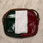 Italiaans Schoudertasje - Groen, Wit, Rood, Sieraden, Tassen en Uiterlijk, Tassen | Damestassen, Ophalen of Verzenden, Nieuw, Overige kleuren