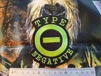 Type O Negative zeer mooie shaped patch 9 x 10 cm t255, Verzenden, Nieuw, Kleding