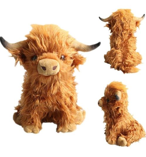 Nieuwe Hooglandrind knuffeldier, in verpakking, Kinderen en Baby's, Speelgoed | Knuffels en Pluche, Nieuw, Overige typen, Ophalen of Verzenden
