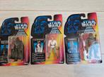 1995 3 actiefiguren star wars darth vader luke skywalker, Ophalen of Verzenden, Zo goed als nieuw, Actiefiguurtje