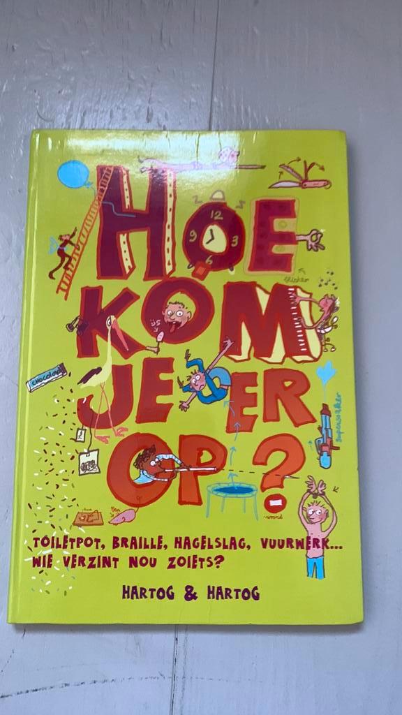 Hartog & Hartog - Hoe kom je er op?, Boeken, Kinderboeken | Jeugd | onder 10 jaar, Zo goed als nieuw, Non-fictie, Ophalen of Verzenden