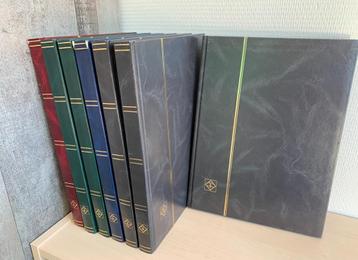 postzegel verzameling 7 albums, ca 5000 zgls uit ca 240 land beschikbaar voor biedingen