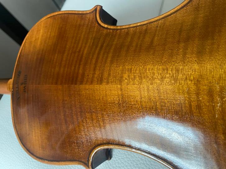 FRANSE VIOOL UIT PARIJS, Muziek en Instrumenten, Strijkinstrumenten | Violen en Altviolen, Gebruikt, Viool, 4/4-viool, Met koffer