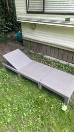 Ligbed, Tuin en Terras, Ophalen of Verzenden, Zo goed als nieuw, Aluminium