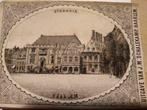 01  Haarlem  Stadhuis  Litho 1875, Antiek en Kunst, Kunst | Litho's en Zeefdrukken, Ophalen of Verzenden